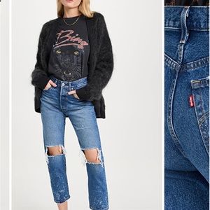 Levi’s 501 crop jeans